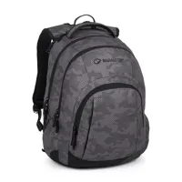 Studentský batoh Bagmaster Lincoln 24 A šedý + gumovací pero Pilot Frixion