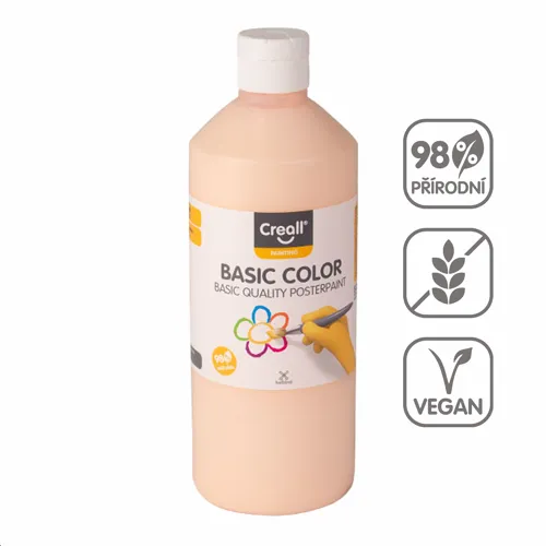 Temperová barva Creall, 500 ml, pastel. oranžová