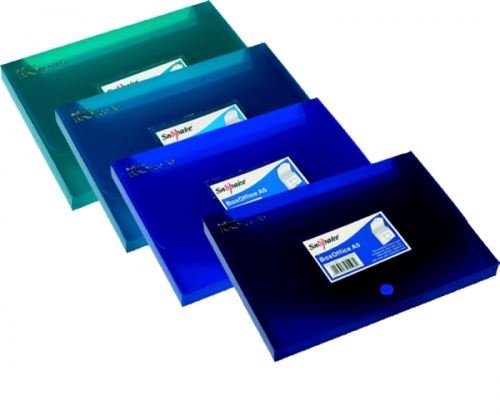 Box na spisy s drukem Herlitz Electra A5, 2 cm, PP - mix barev