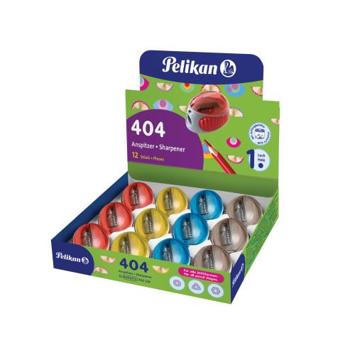Ořezávátko plastové Pelikan A404 - mix barev