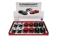 Auto Kinsmart Ford GT 1:38, 12,5 cm na zpětné natažení - mix barev (1)