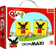Pexeso Maxi Trefl, 24 kartiček - Králíček Bing (1)