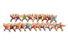 Balanční hra Herkules mini, 26 ks - mix barev (15)