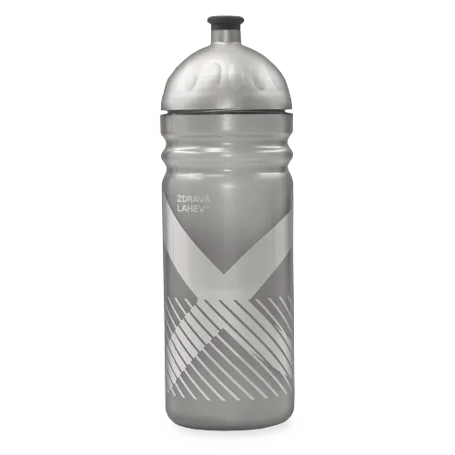 Zdravá lahev 700 ml s náhradní zátkou – SPORT XO stříbrná