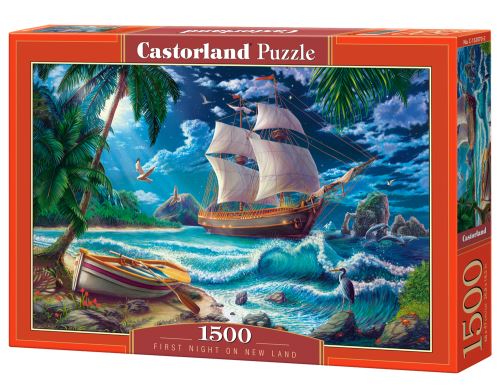 Puzzle Castorland 1500 dílků - První noc v nové zemi