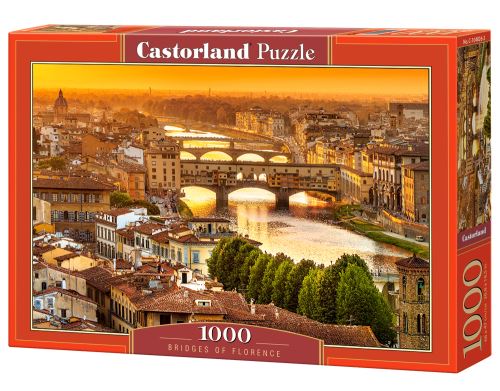 Puzzle Castorland 1000 dílků - Florentské mosty