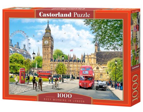 Puzzle Castorland 1000 dílků - Hektické londýnské ráno