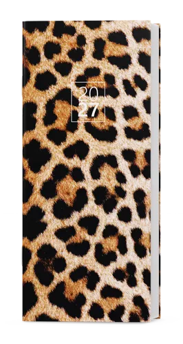 Měsíční diář 2027 Baloušek Božka lamino Leopard