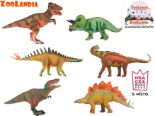 Figurka Zoolandia dinosaurus 15–18 cm - mix motivů