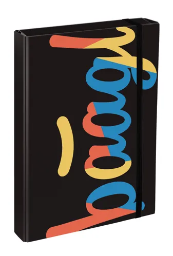 Box na školní sešity A4 Jumbo BAAGL - Logo Mix