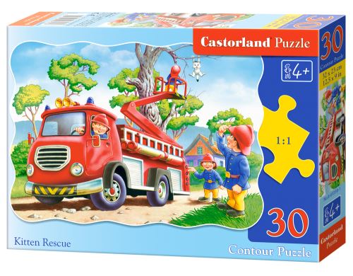 Puzzle Castorland 30 dílků - Hasiči