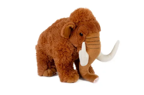 Plyšový mamut 18 × 30 cm