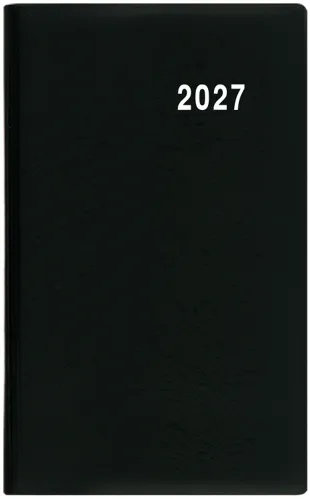 Týdenní diář 2027 Baloušek Gustav PVC černá