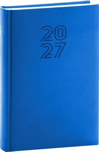 Denní diář 2027 Notique A5 Aprint modrý