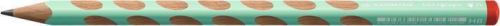 Grafitová tužka Stabilo Easygraph silná - tvrdost HB (číslo 2), pro praváky, pastelová zelená