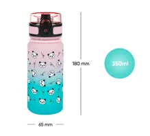 Tritanová láhev 350 ml BAAGL Gradient Panda (6)