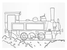 Omalovánky A5 MFP - Vlaky (4)