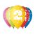 Balónek nafukovací průměr 30cm – potisk číslice "2"