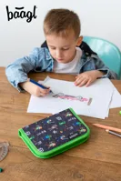 Školní penál jednopatrový Baagl Minecraft (5)