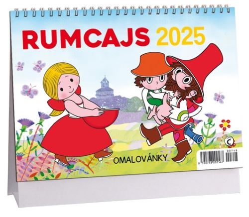 Stolní kalendář ARIA 2025 - Rumcajs