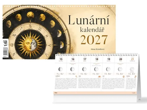 Stolní kalendář 2027 MFP Lunární