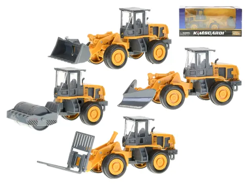 Auto stavební 12–15 cm na volný chod - mix motivů
