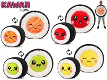 Plyšové sushi Plush Friends Kawaii 60 cm - mix motivů