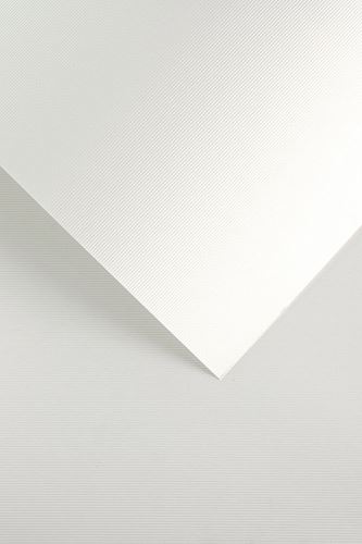 Ozdobný papír Pruhy 230g bílá, 20ks, Galeria Papieru