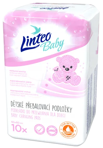 Dětské přebalovací podložky Linteo Baby 10ks