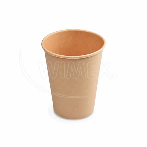 Papírový kelímek hnědý 420 ml, L (Ø 90 mm), 50 ks