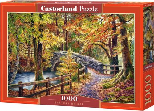 Puzzle Castorland 1000 dílků - Most v městě Brathay