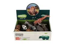 Zvířátka safari ZOO 13–18 cm - mix motivů (1)