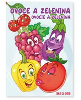 Omalovánky A5 Helma - Ovoce a zelenina Omalovánky A5 Helma - Ovoce a zelenina