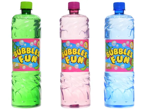 Bublifuková náplň 1 l - mix barev