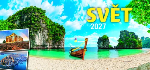 Stolní kalendář 2027 Graspo Svět
