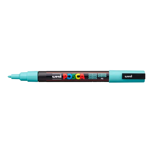 Dekorační popisovač Posca PC-3M, 0,9 - 1,3 mm, azurová (P6)