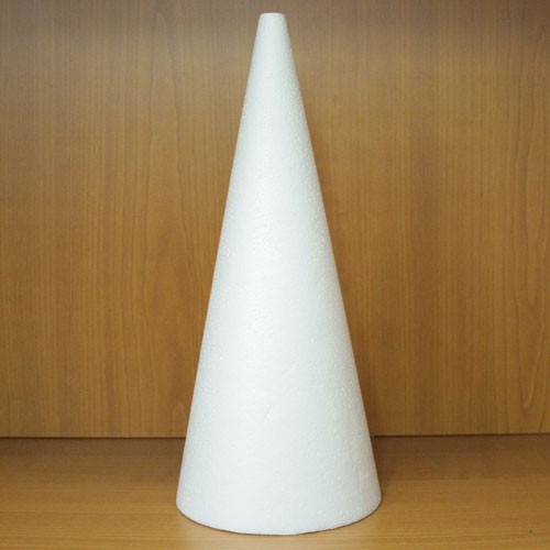 Levně Kužel z polystyrenu 26 cm/25ks