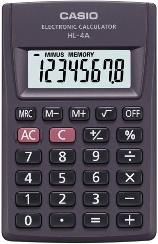 Kalkulačka kapesní CASIO HL 4 A