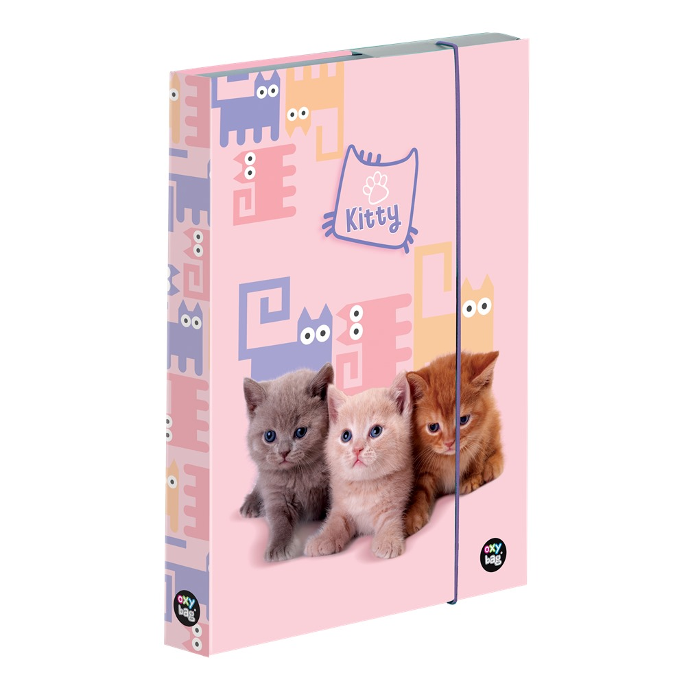 Levně Box na sešity A5 KARTON P+P - Mazlíčci