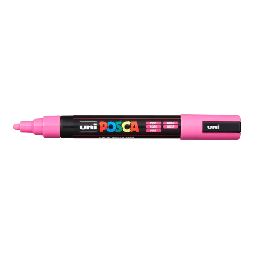 Dekorační popisovač Posca PC-5M, růžová (13), 1,8-2,5 mm