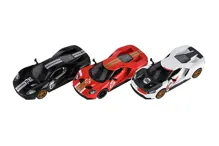 Auto Kinsmart Ford GT 1:38, 12,5 cm na zpětné natažení - mix barev (5)