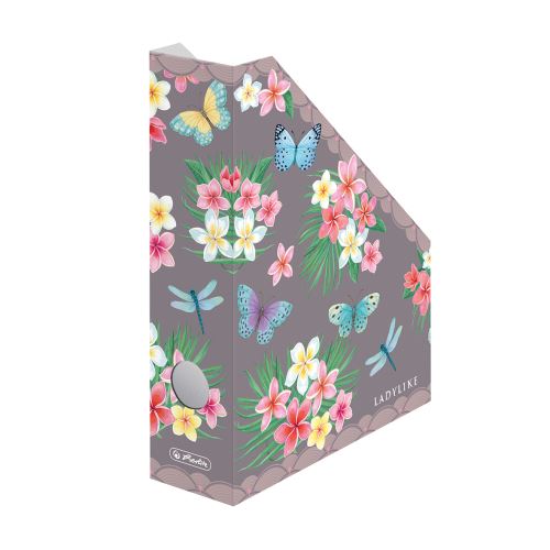 Box krabicový skosený A4/7 cm - Ladylike Motýlci