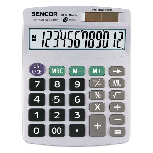 Kalkulačka stolní SENCOR SEC 367/12
