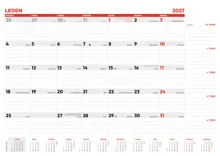 Plánovací podložka měsíční 2027 Aria (1)