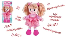 Panenka Terezka hadrová česky mluvící 30 cm (10)