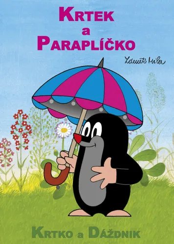 Omalovánky A4 Akim - Krtek a paraplíčko