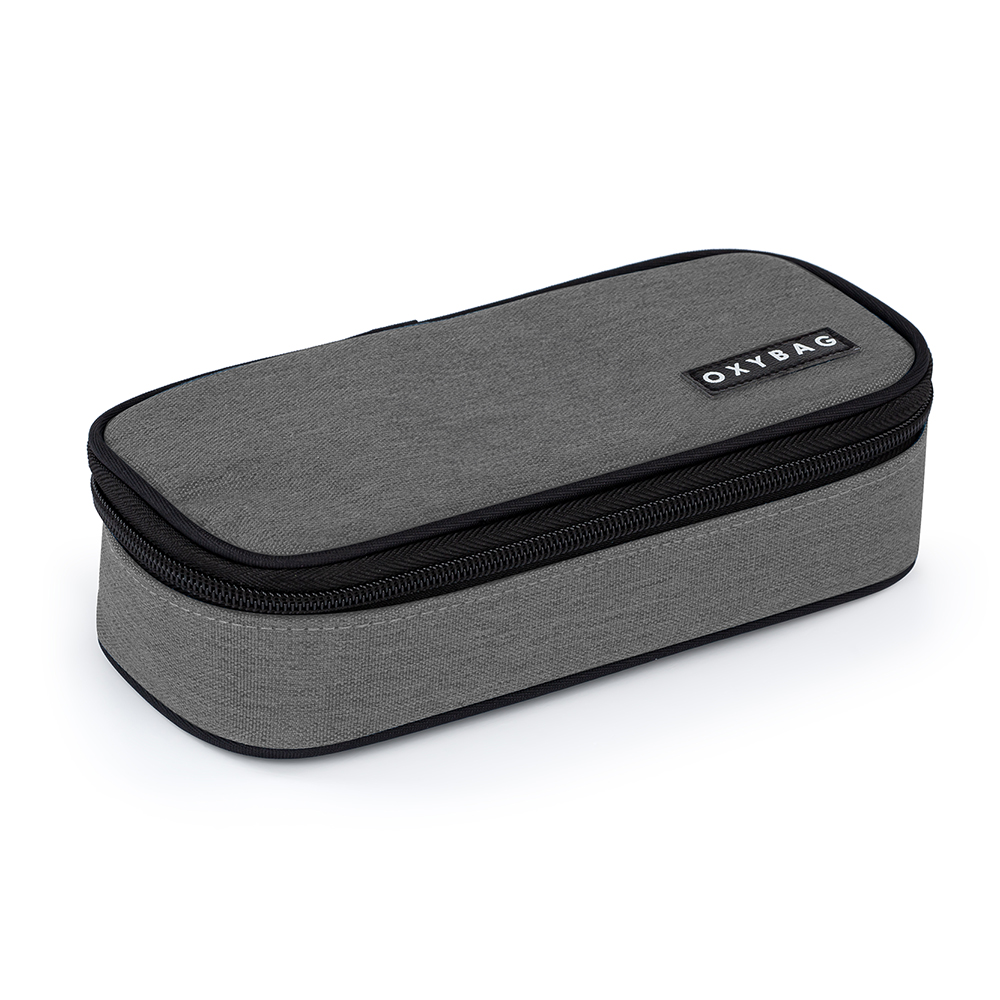 Levně Školní pouzdro etue KARTON P+P KOMFORT - Unicolor Grey
