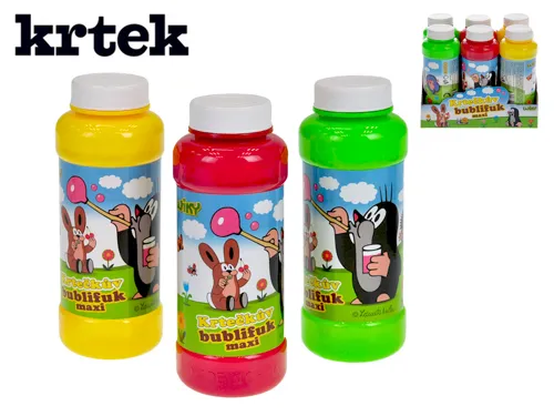 Bublifuk 240 ml - Krtek, mix barev