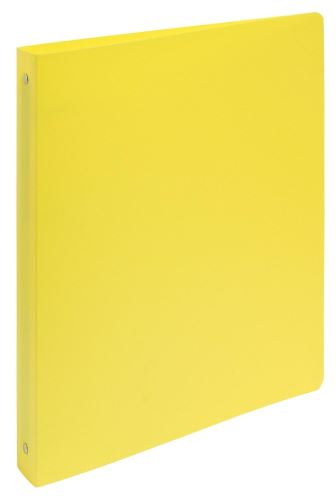 Pořadač PP 4-kroužkový Exacompta, A4 maxi, hřbet 40 mm, žlutý