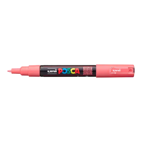Dekorační popisovač Posca PC-1M, 0,7 - 1 mm, korálově růžová (66)